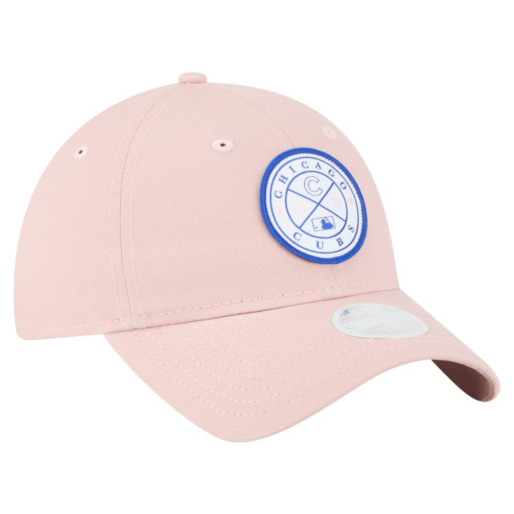 Chicago Cubs Women's Bloom 9TWENTY Adjustable Hat Pink