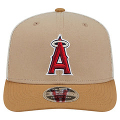Los Angeles Angels 9SEVENTY Trucker Adjustable Hat Stone