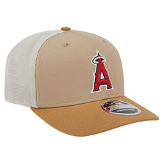 Los Angeles Angels 9SEVENTY Trucker Adjustable Hat Stone