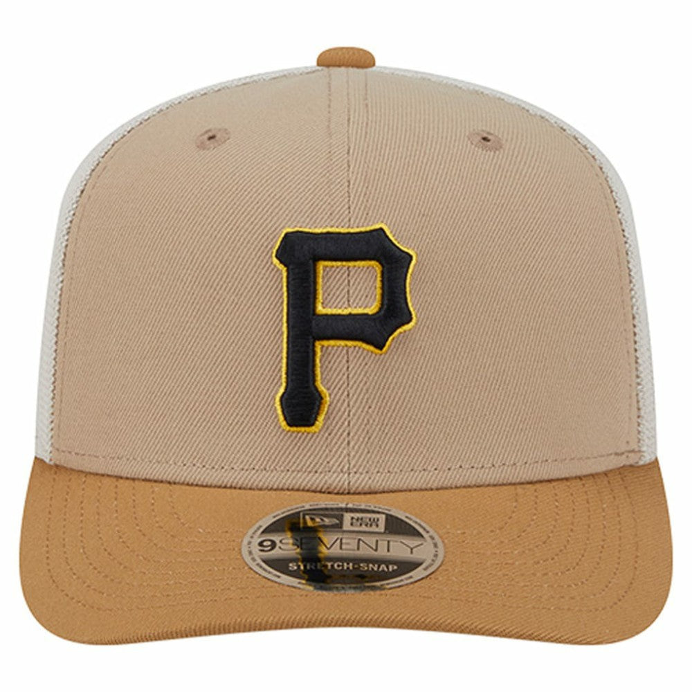 Pittsburgh Pirates 9SEVENTY Trucker Adjustable Hat Stone
