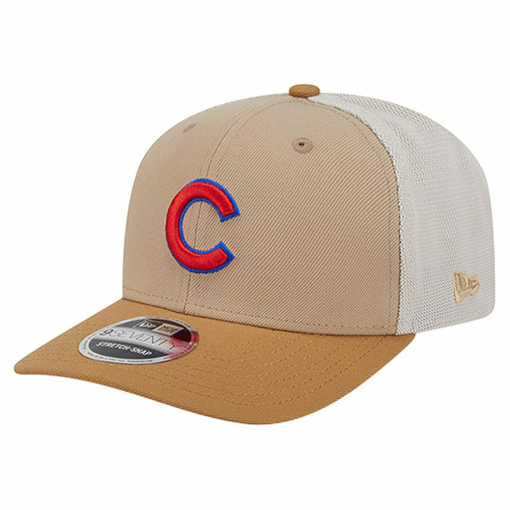Chicago Cubs 9SEVENTY Trucker Adjustable Hat Stone