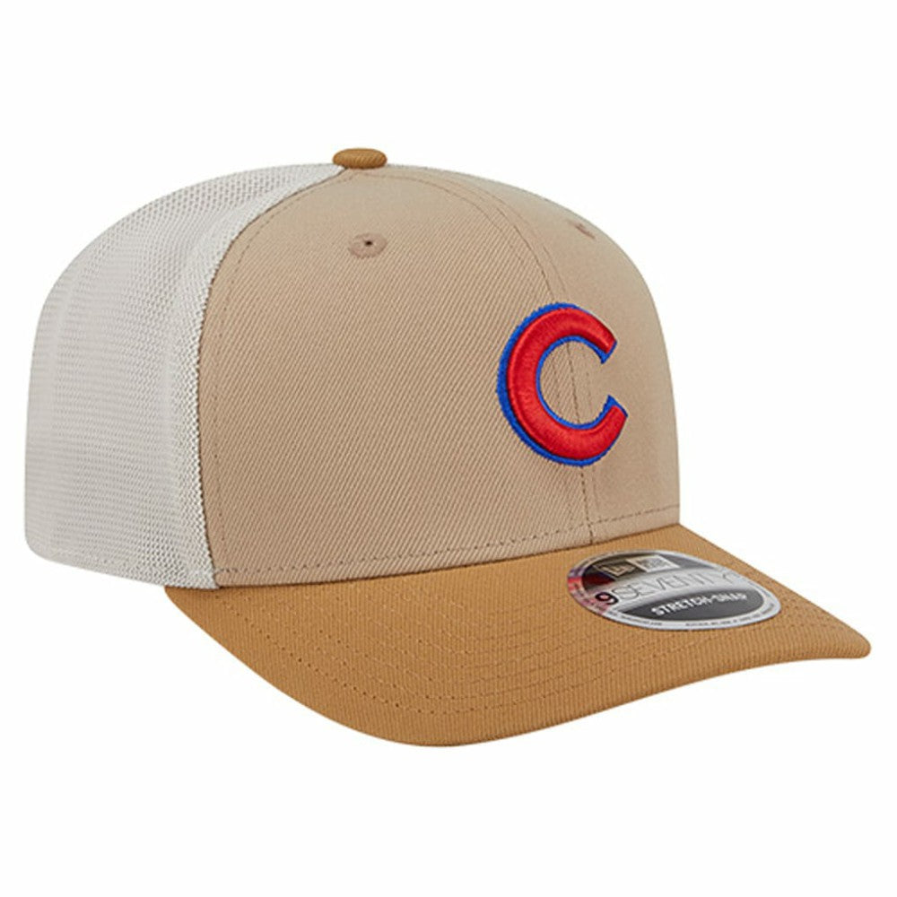 Chicago Cubs 9SEVENTY Trucker Adjustable Hat Stone