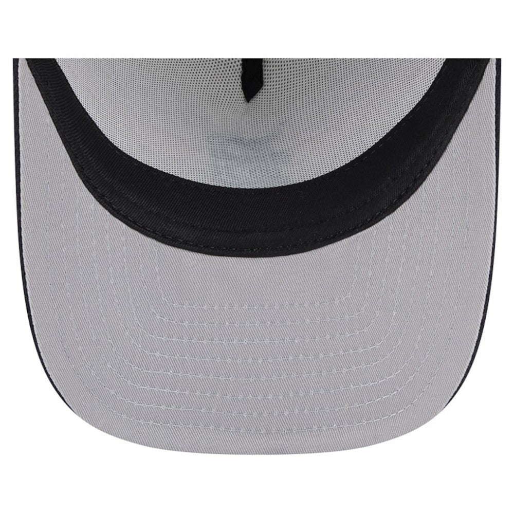 Detroit Tigers Banner A-Frame 9FIFTY Trucker Snapback Hat Cream/Navy