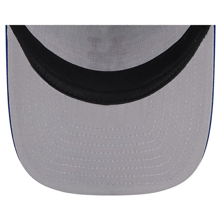 New York Mets Banner A-Frame 9FIFTY Trucker Snapback Hat Cream/Royal