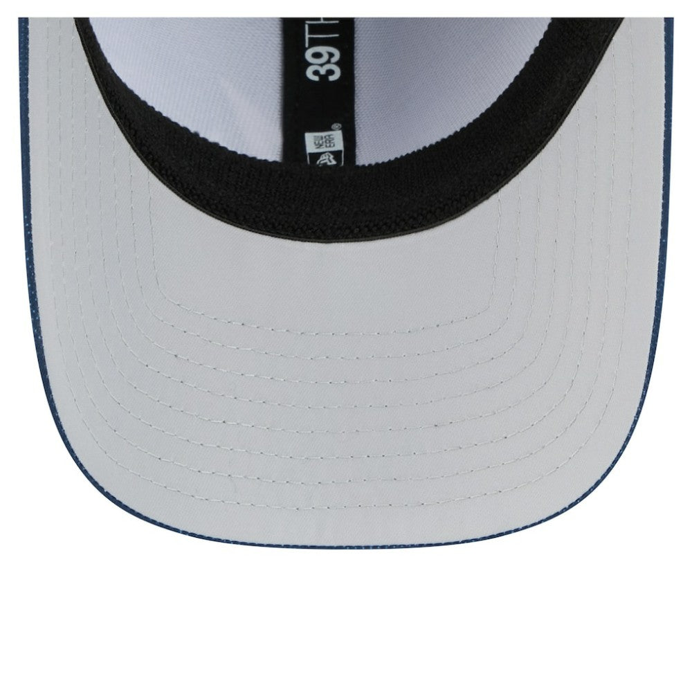 Atlanta Braves Tonal Camo 39THIRTY Flex Hat Navy
