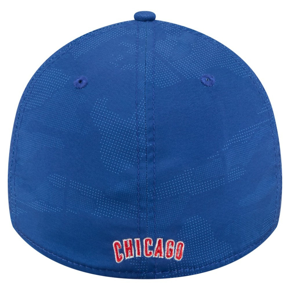 Chicago Cubs Tonal Camo 39THIRTY Flex Hat Royal