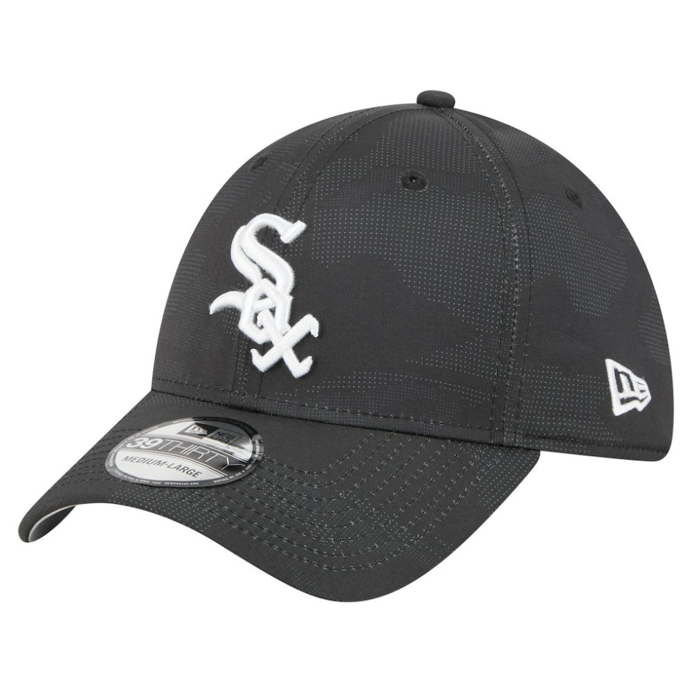 Chicago White Sox Tonal Camo 39THIRTY Flex Hat Black