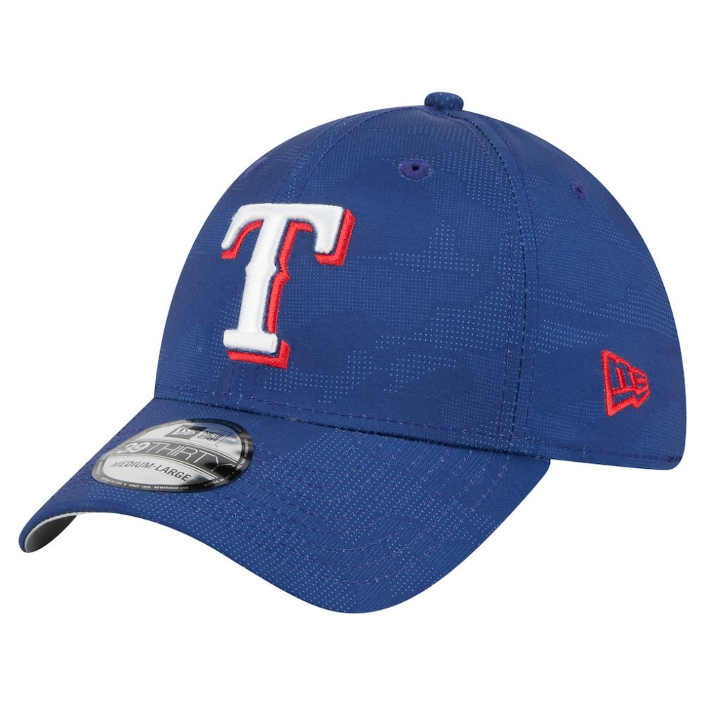 Texas Rangers Tonal Camo 39THIRTY Flex Hat Royal