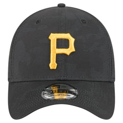 Pittsburgh Pirates Tonal Camo 39THIRTY Flex Hat Black