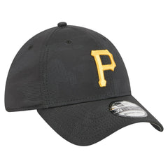 Pittsburgh Pirates Tonal Camo 39THIRTY Flex Hat Black