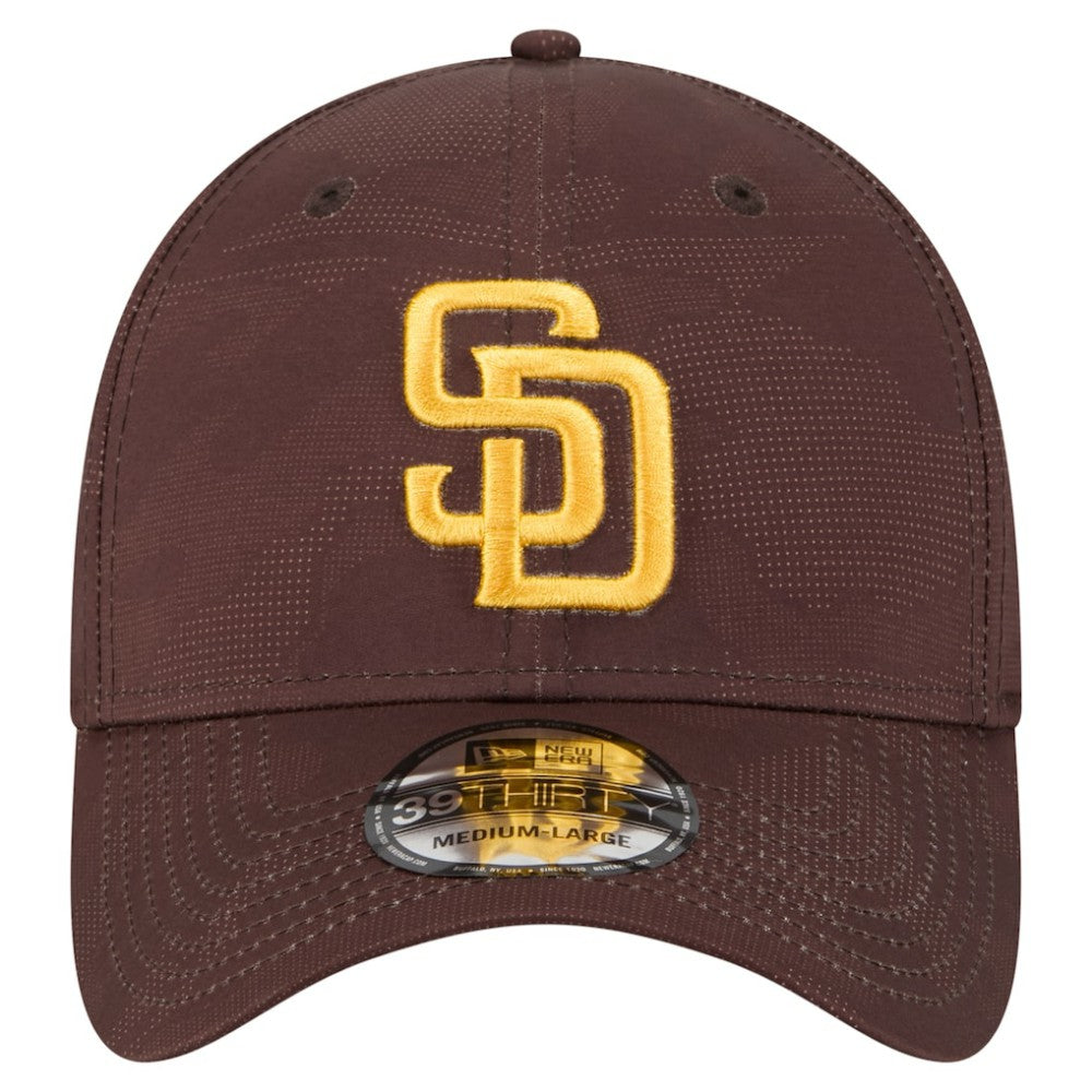 San Diego Padres Tonal Camo 39THIRTY Flex Hat Brown