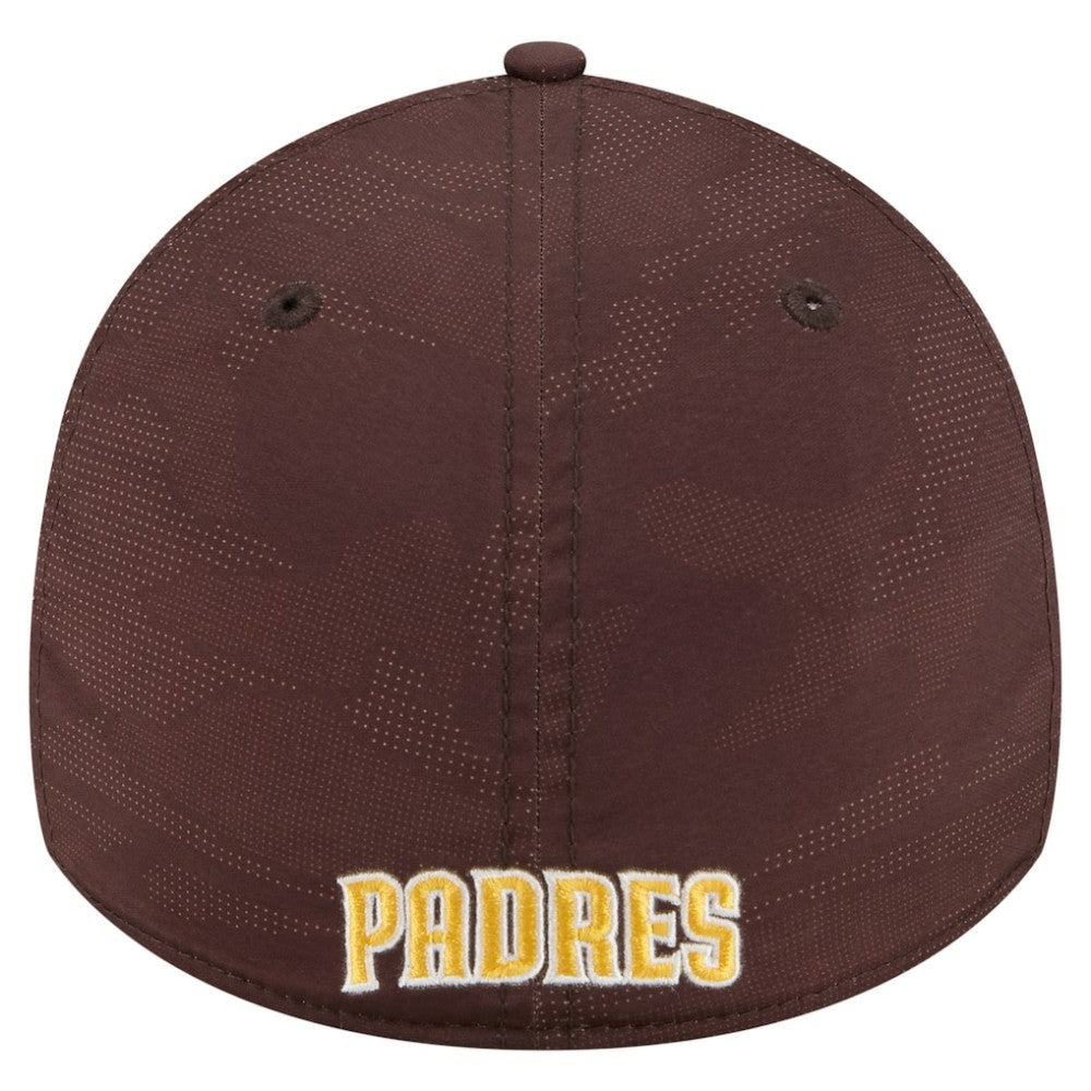San Diego Padres Tonal Camo 39THIRTY Flex Hat Brown
