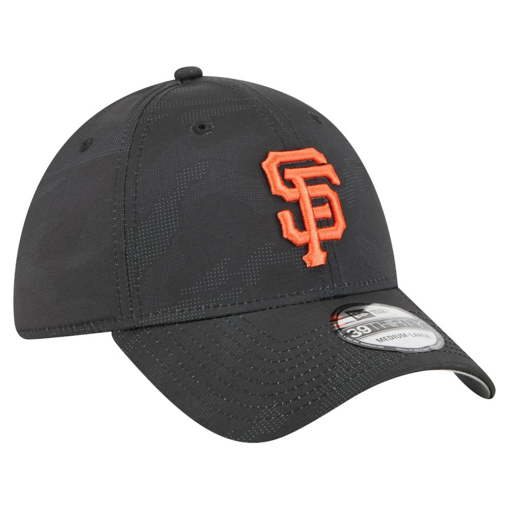 San Francisco Giants Tonal Camo 39THIRTY Flex Hat Black