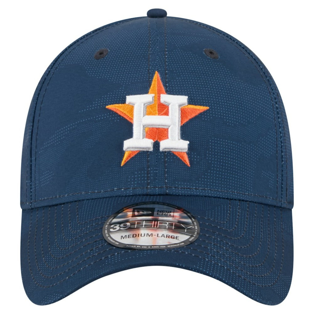 Houston Astros Tonal Camo 39THIRTY Flex Hat Navy