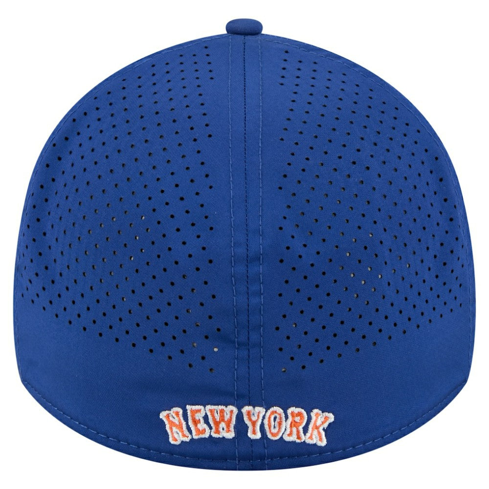 New York Mets 39THIRTY A-Frame Perforated Flex Hat Royal