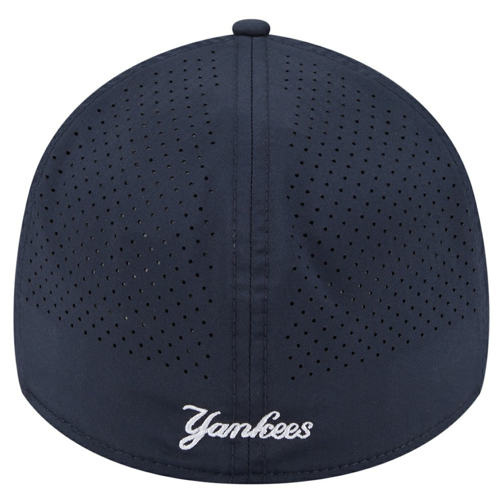 New York Yankees 39THIRTY A-Frame Perforated Flex Hat Navy