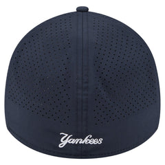 New York Yankees 39THIRTY A-Frame Perforated Flex Hat Navy