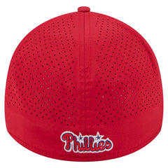 Philadelphia Phillies 39THIRTY A-Frame Perforated Flex Hat Red