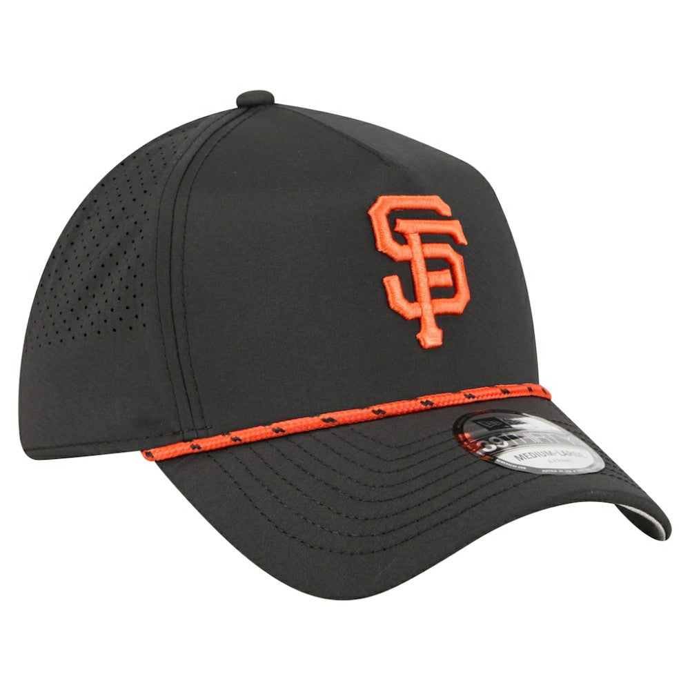 San Francisco Giants 39THIRTY A-Frame Perforated Flex Hat Black