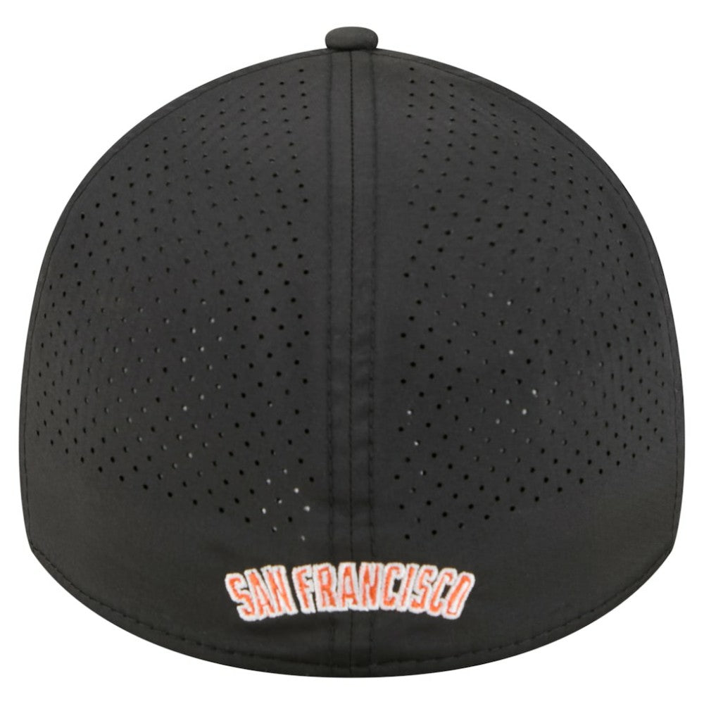San Francisco Giants 39THIRTY A-Frame Perforated Flex Hat Black