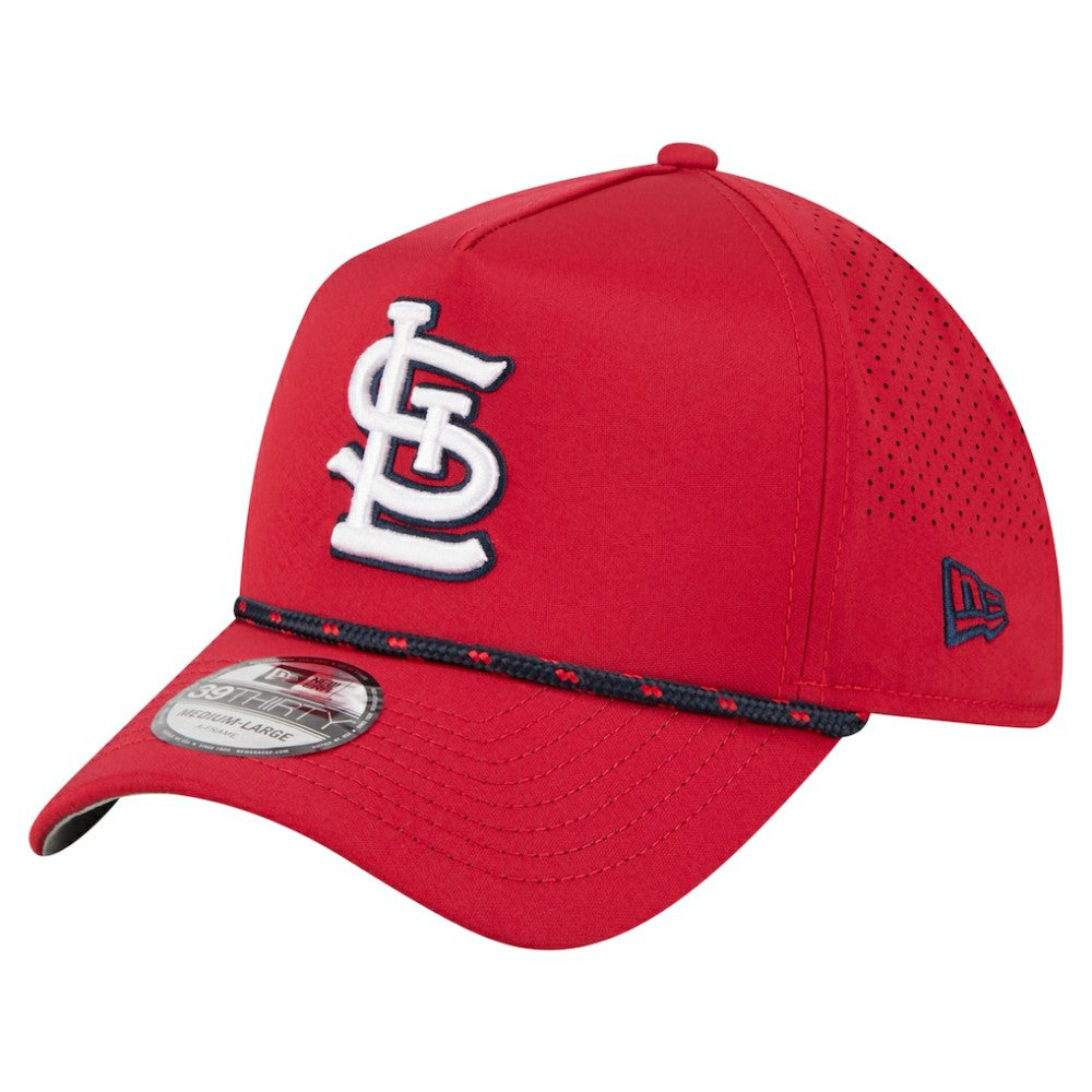 St. Louis Cardinals 39THIRTY A-Frame Perforated Flex Hat Red