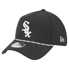 Chicago White Sox 39THIRTY A-Frame Perforated Flex Hat Black