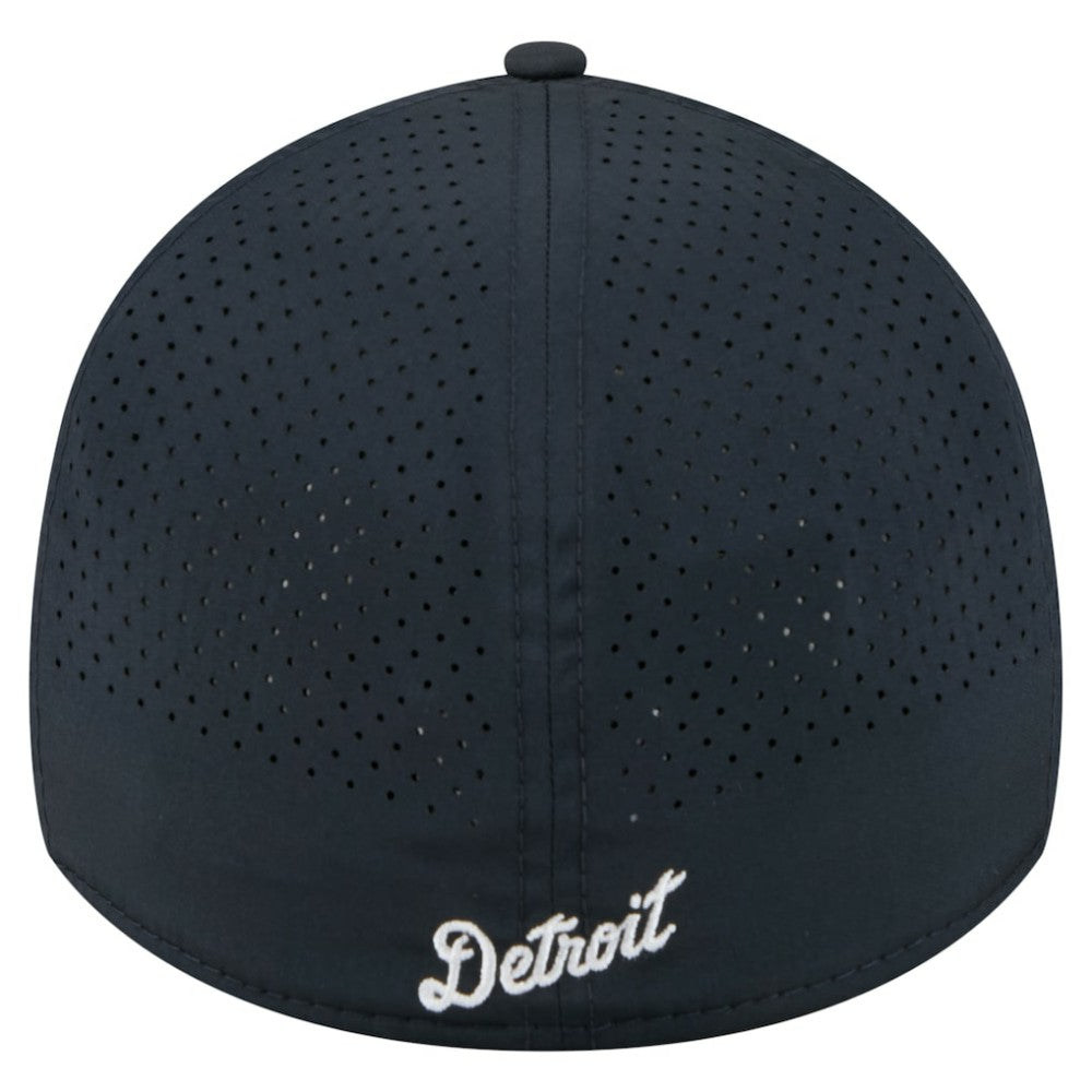 Detroit Tigers 39THIRTY A-Frame Perforated Flex Hat Navy