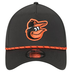 Baltimore Orioles 39THIRTY A-Frame Perforated Flex Hat Black