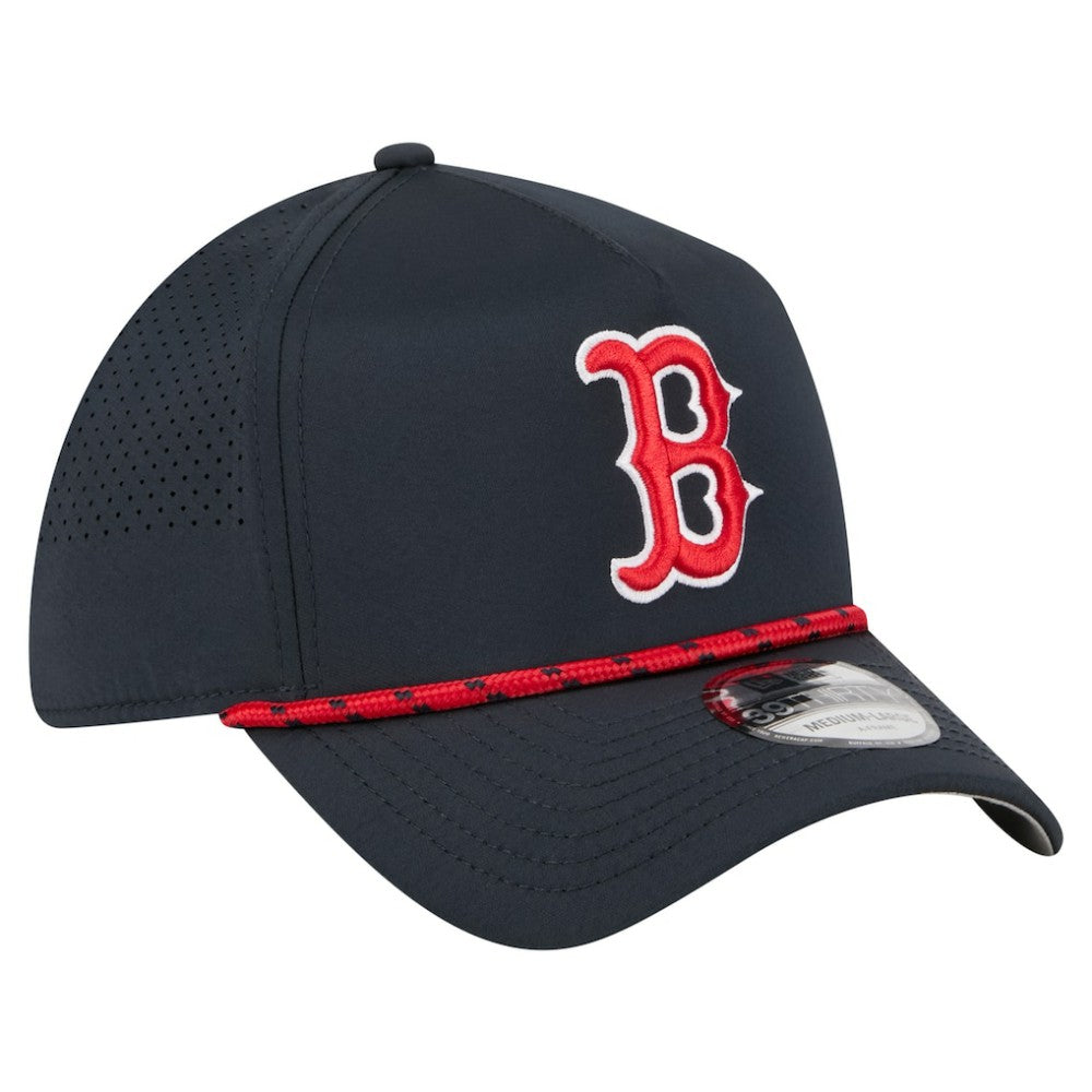 Boston Red Sox 39THIRTY A-Frame Perforated Flex Hat Navy