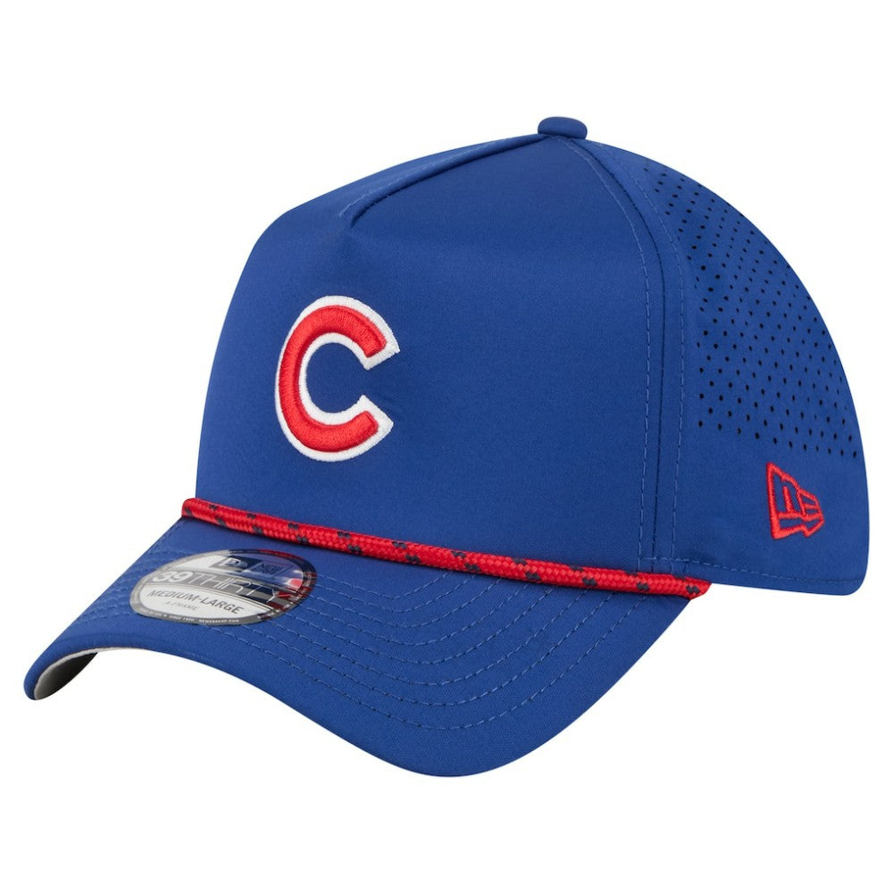 Chicago Cubs 39THIRTY A-Frame Perforated Flex Hat Royal