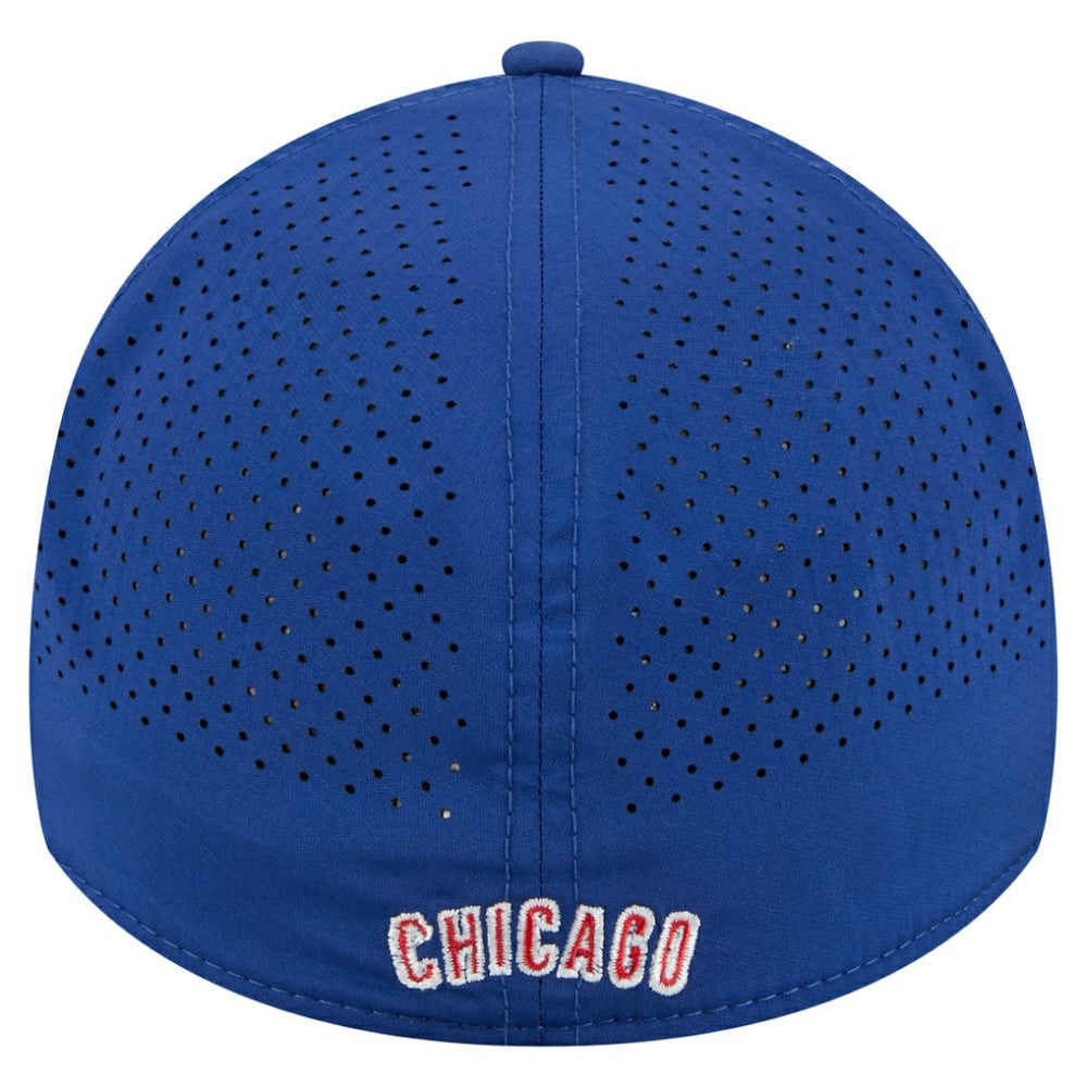 Chicago Cubs 39THIRTY A-Frame Perforated Flex Hat Royal