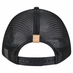San Francisco Giants Text A-Frame Trucker 9FORTY Hat Stone/Black