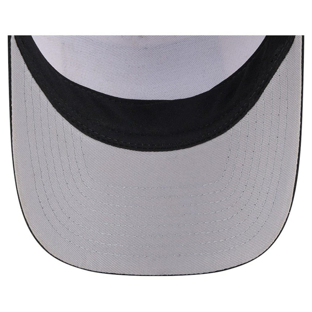 San Francisco Giants Text A-Frame Trucker 9FORTY Hat Stone/Black