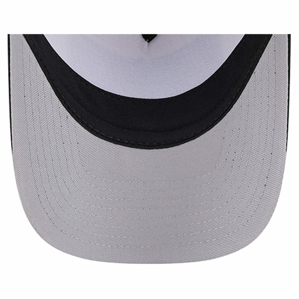 Baltimore Orioles Text A-Frame Trucker 9FORTY Hat Stone/Black