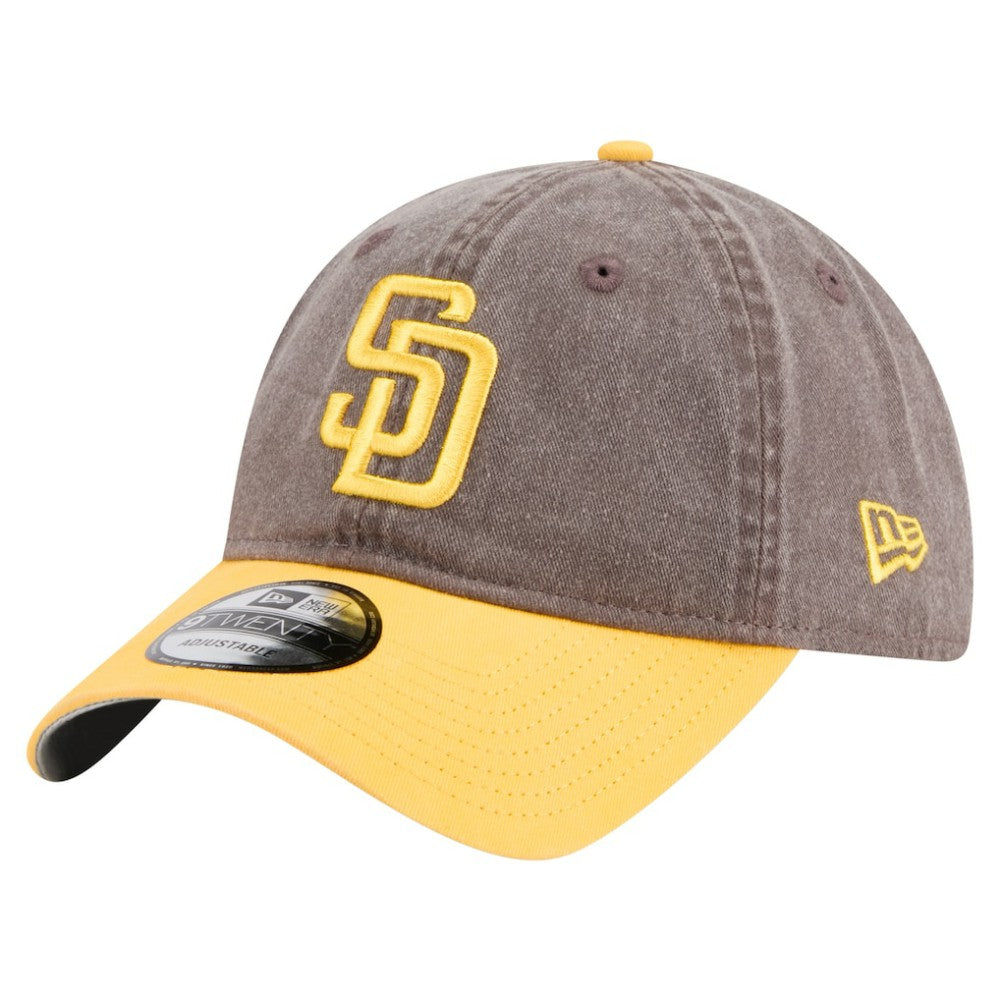 San Diego Padres Select 9TWENTY Adjustable Hat Brown/Gold