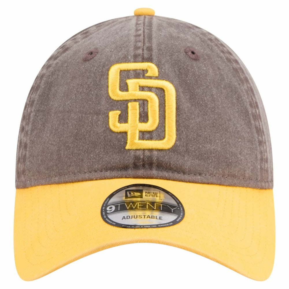 San Diego Padres Select 9TWENTY Adjustable Hat Brown/Gold