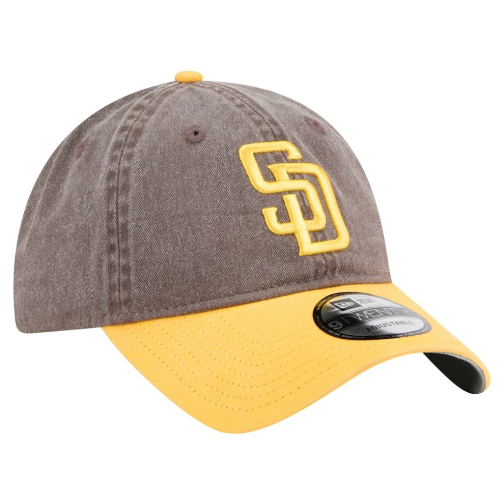 San Diego Padres Select 9TWENTY Adjustable Hat Brown/Gold