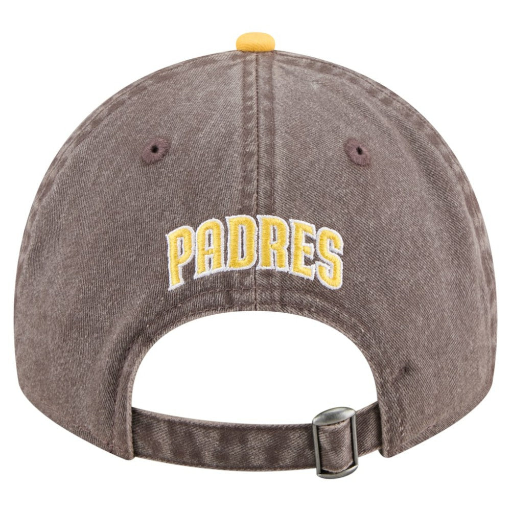 San Diego Padres Select 9TWENTY Adjustable Hat Brown/Gold