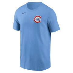 Chicago Cubs Alternate Wordmark T-Shirt Baby Blue