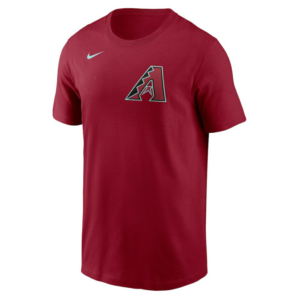 Corbin Burnes Arizona Diamondbacks Fuse Name & Number T-Shirt Red