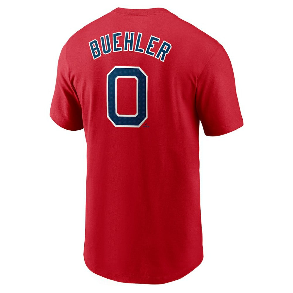 Walker Buehler Boston Red Sox Fuse Name & Number T-Shirt Red