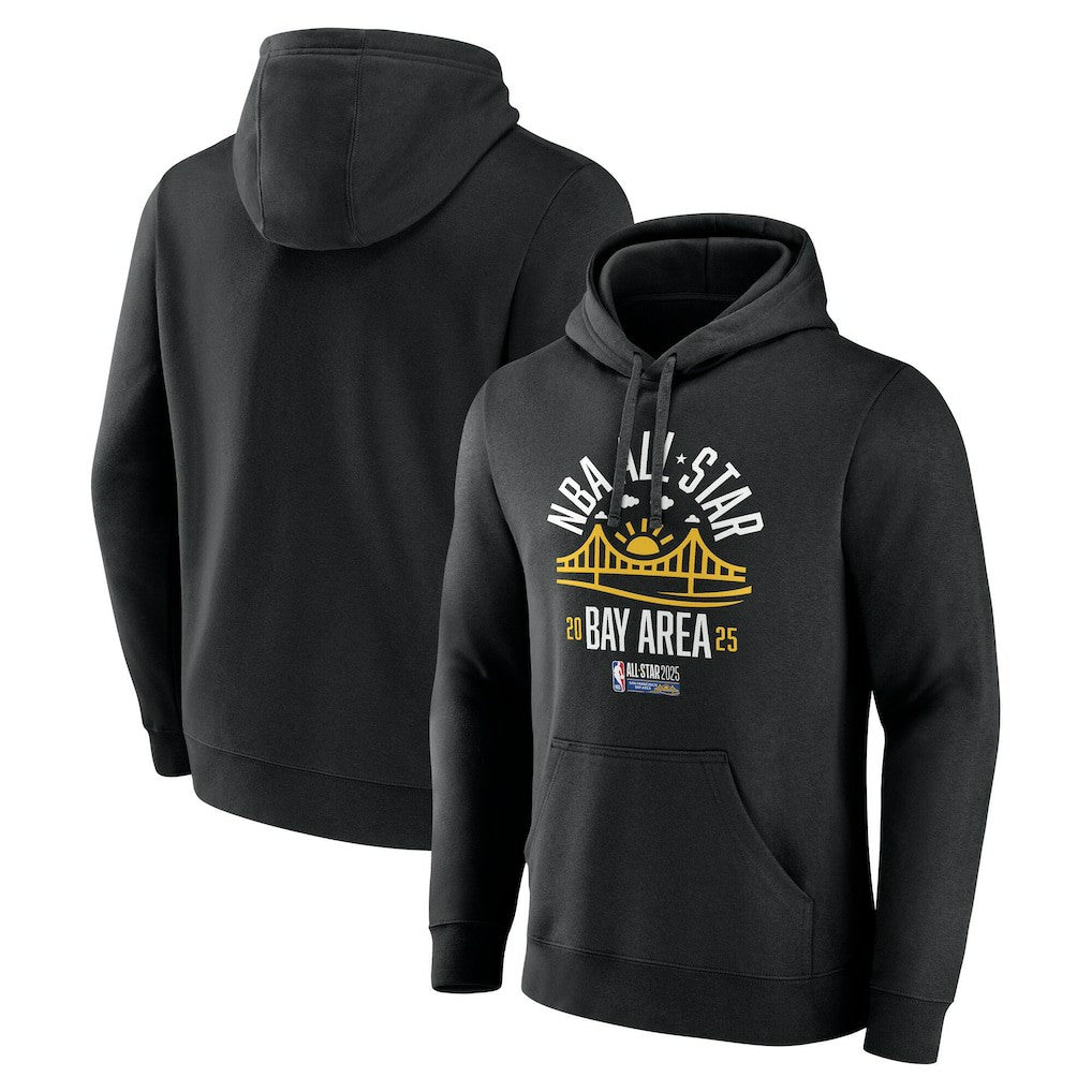 2025 NBA All-Star Game Unisex Bay Bridge Pullover Hoodie - Black on sale