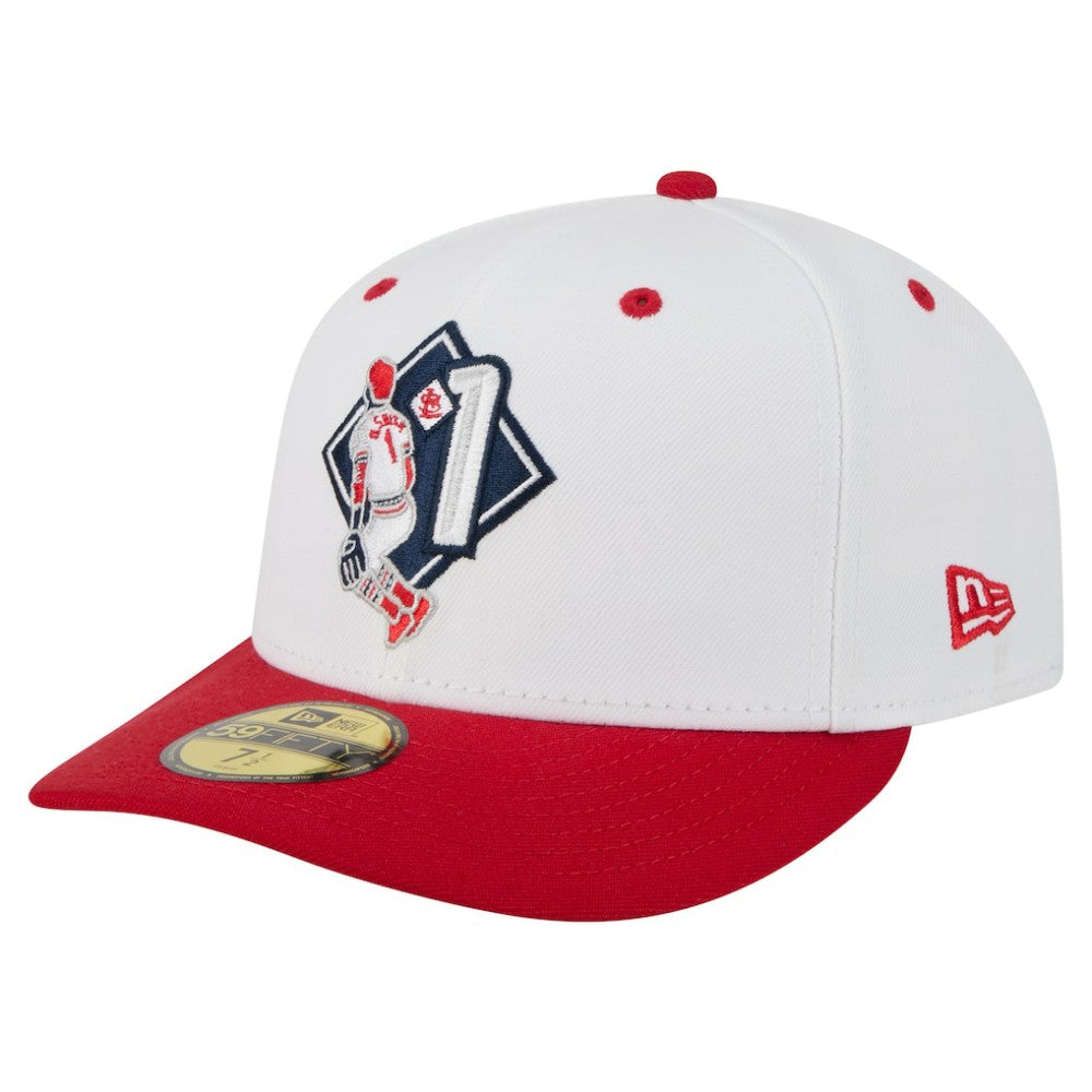 Ozzie Smith St. Louis Cardinals 59FIFTY Fitted Hat White