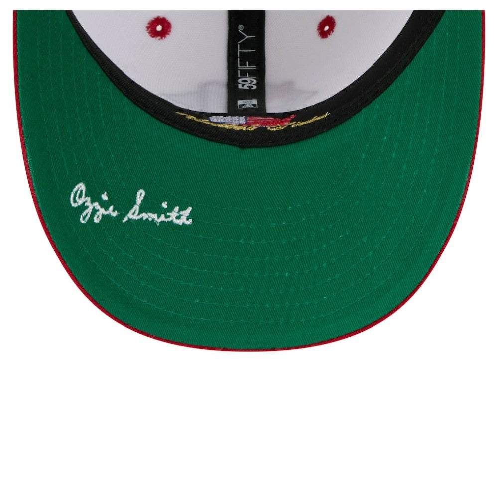 Ozzie Smith St. Louis Cardinals 59FIFTY Fitted Hat White