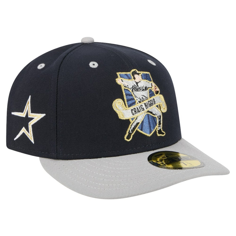 Craig Biggio Houston Astros 59FIFTY Fitted Hat Navy