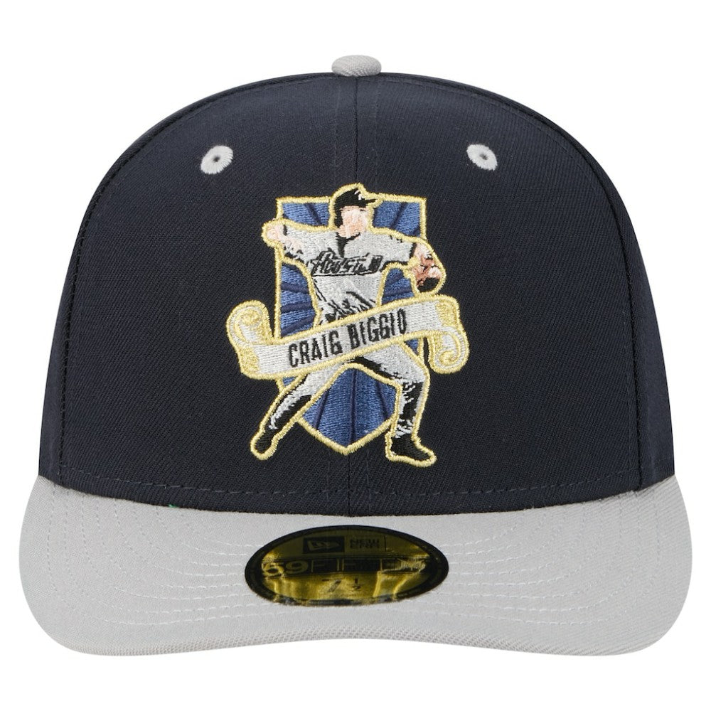 Craig Biggio Houston Astros 59FIFTY Fitted Hat Navy