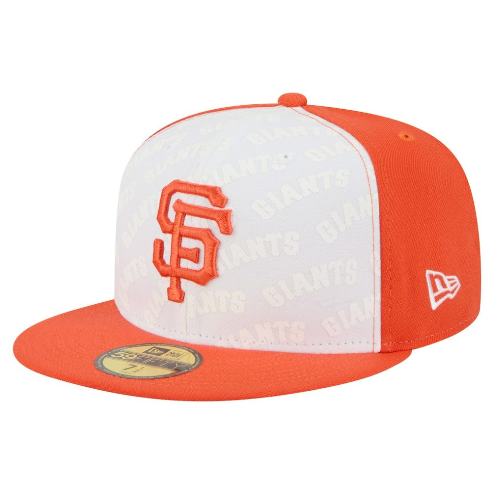 San Francisco Giants Repeat 59FIFTY Fitted Hat White/Orange