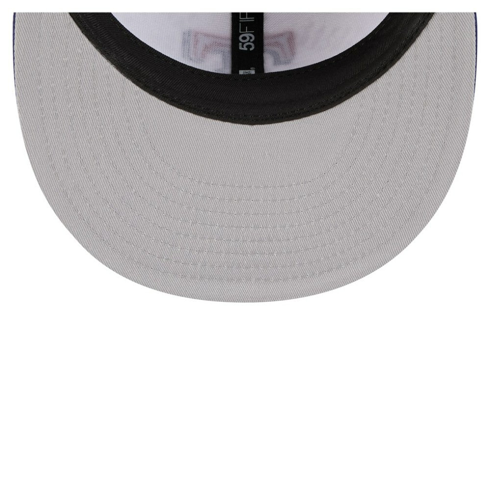 Texas Rangers Repeat 59FIFTY Fitted Hat White/Royal