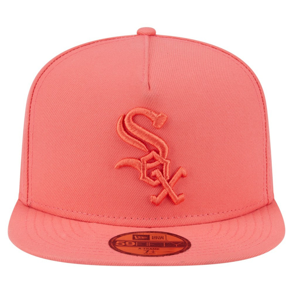 Chicago White Sox Color Pack A-Frame 59FIFTY Fitted Hat Coral