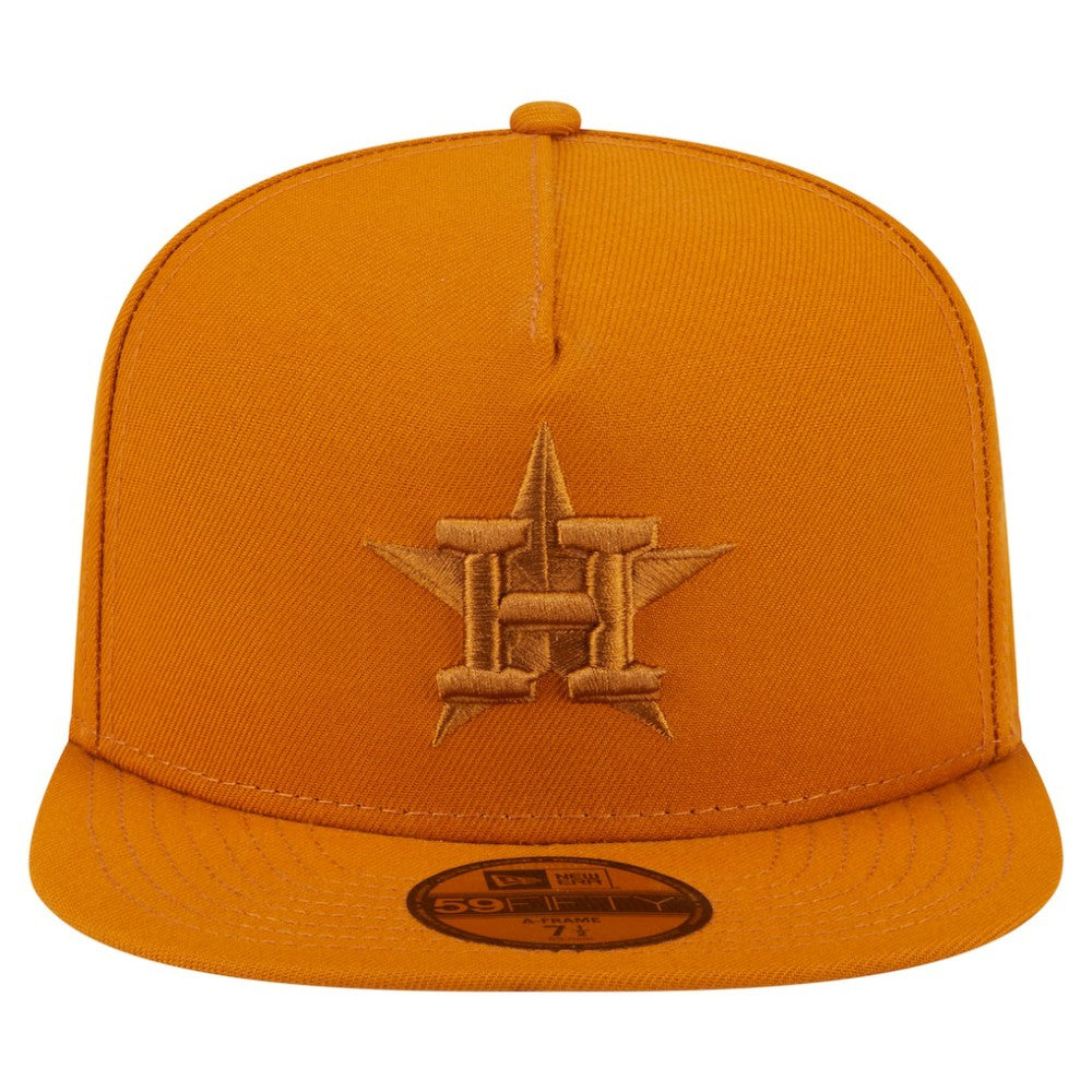 Houston Astros Color Pack A-Frame 59FIFTY Fitted Hat Orange